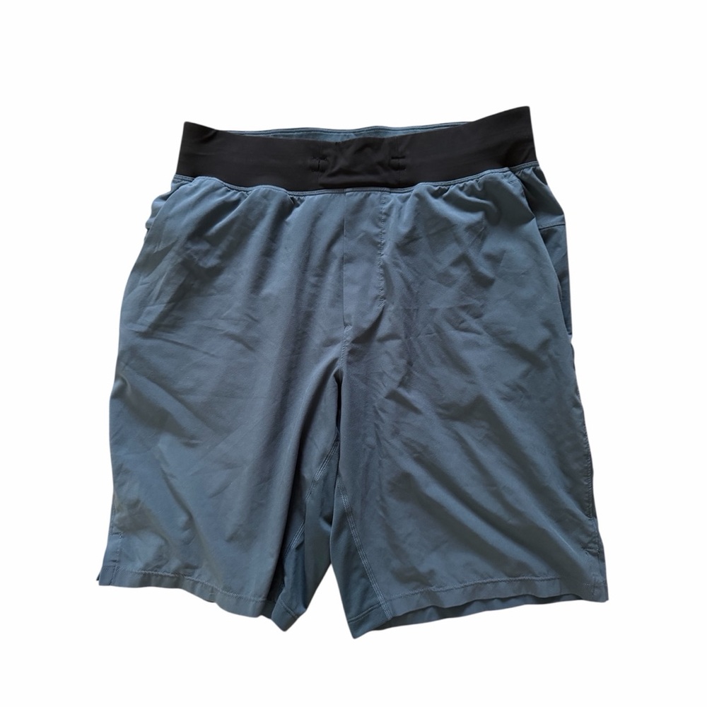 Lululemon Men’s Pace Breaker Linerless Shorts Code Blue Size Small